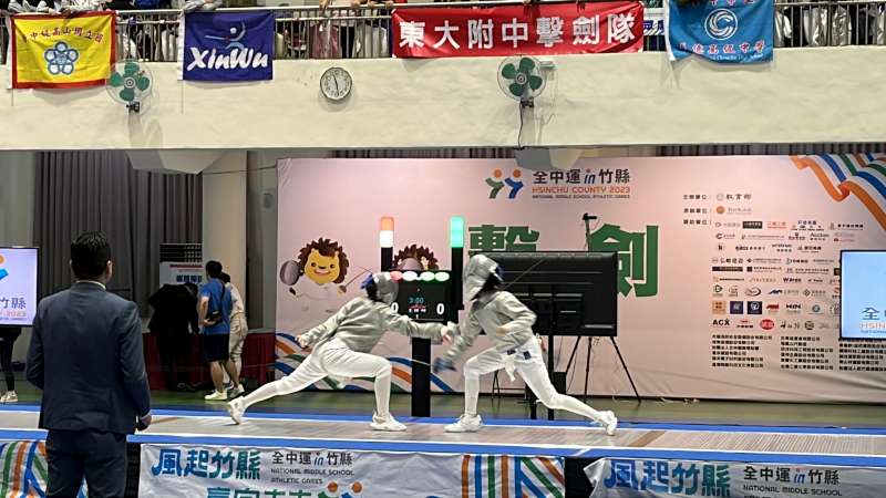 賀! 全中運擊劍國男軍團體組第八名