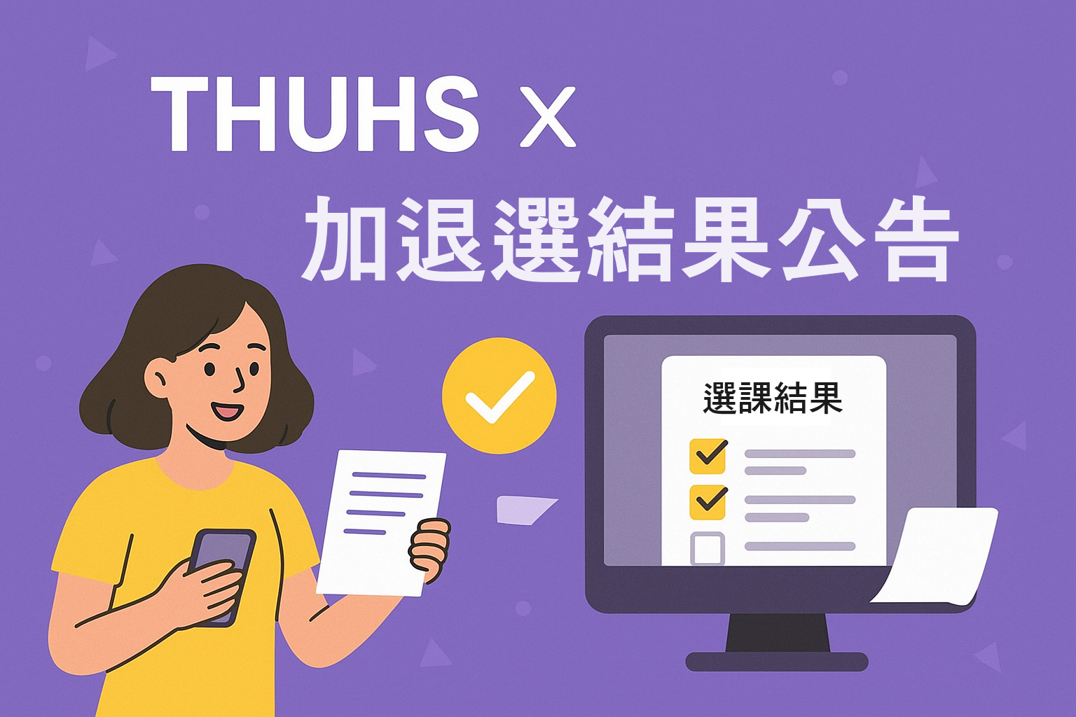 114學年度第一學期高一、二多元選修加退選結果