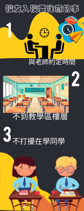 校友回娘家入校注意事項